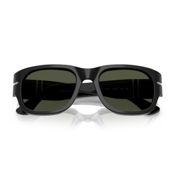 Persol Po3380s Square Black Acetate Sunglasses - NWT